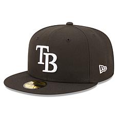 Officially Licensed Fanatics MLB Men's Rays Team Logo Fitted Hat