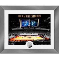 Officially Licensed Golden State Warriors Art Deco Coin Photo Mint