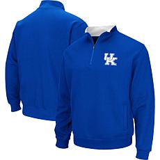 Officially Licensed Men Colosseum Royal Quarter Sweatshirt - Wildcats 