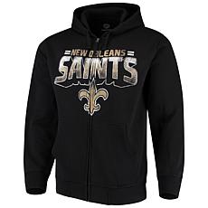 Officially Licensed NFL Men's Black Label Fleece Hoodie by GIII