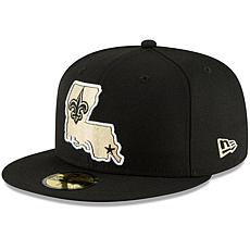 Officially Licensed Men's New Era Saints Color Dim Fitted Hat