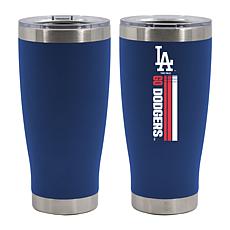 Officially Licensed MLB 20 oz. Stainless Steel Tumbler - Dodgers