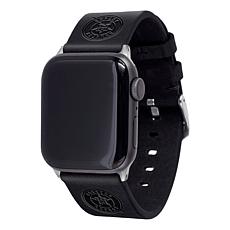 Officially Licensed MLB Apple Watch Leather Band 42/44mm - Houston