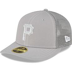 Men's New Era White/Black Pittsburgh Pirates 1960 Primary Eye 59FIFTY Fitted Hat