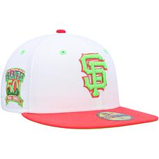 Officially Licensed MLB Men's New Era 50th Anniversary Hat - Giants 