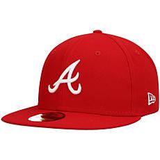 Officially Licensed MLB Men's New Era Logo 59FIFTY Fitted Hat - Bra...