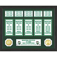 Officially Licensed NBA Boston Celtics Banner Bronze Coin Photo Mint