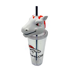 Officially Licensed NFL 24oz Mascot Sipper Cup by Pegasus Sports