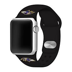 Officially Licensed NFL 38mm/40mm Apple Watch Sport Band - Ravens