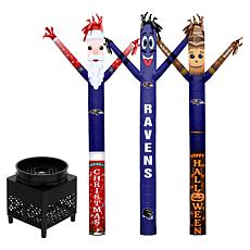 Officially Licensed NFL 3pk Sporticulture Inflatable Crazy Sports Fan
