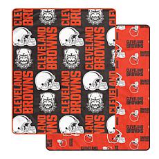 Officially Licensed NFL 60” x 70” Home & Away Throw Set