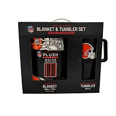 Officially Licensed NFL 60 x 70 Throw & 30oz Tumbler Combo Set