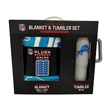 Officially Licensed NFL 60 x 70 Throw & 30oz Tumbler Combo Set