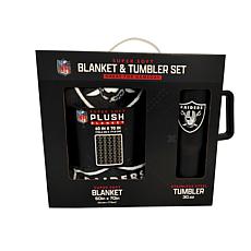 Officially Licensed NFL 60 x 70 Throw & 30oz Tumbler Combo Set