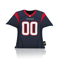 Officially Licensed NFL Big League Jersey Pillow - Houston Texans