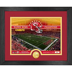 Officially Licensed NFL Chiefs Stadium Bronze Coin Photo Mint