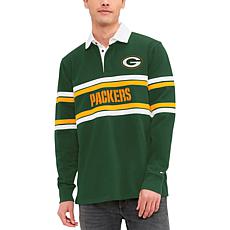 Tommy Hilfiger Mens Green Bay Packers Knit Sweater, Green, Medium