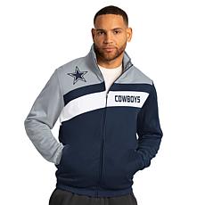 Officially Licensed NFL Cowboys Men's Full-Zip Track Jacket