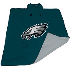 NFL Philadelphia Eagles Helmet Personalized 60x80 Plush Fleece