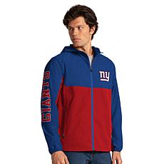 Officially Licensed NFL Lightweight Full Zip Hooded Jacket by Glll