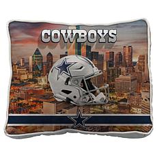 Officially Licensed NFL Loco Fan Canvas Pillow by Pegasus Sports