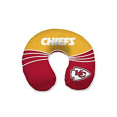 Officially Licensed NFL Memory Foam Travel Pillow - Kansas City Chiefs