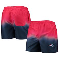 Officially Licensed NFL Men's FOCO Dip-Dye Swim Shorts, Patriots