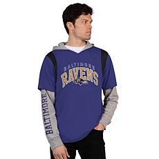 Officially Licensed NFL Men's Long-Sleeve Fashion Layer Top by Glll