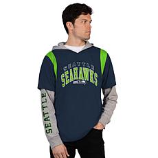 Officially Licensed NFL Men's Long-Sleeve Fashion Layer Top by Glll