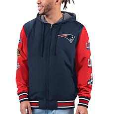 Jackets Masters Gray New England Patriots Extreme Hoodie