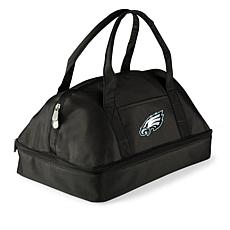 Picnic Time Philadelphia Eagles Black Topanga Cooler Tote Bag