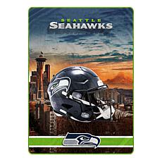Officially Licensed NFL Skyline FAN-mily Throw by Pegasus Sports