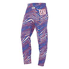 Officially Licensed NFL Unisex Pull-On Zebra-Print Knit Pant by Zubaz