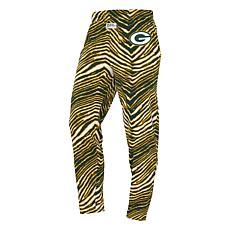 Officially Licensed NFL Unisex Pull-On Zebra-Print Knit Pant by Zubaz