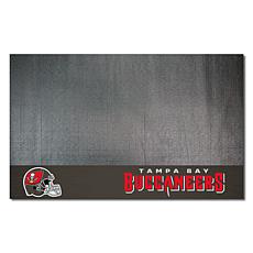 Officially Licensed NFL Vinyl Grill Mat  - Tampa Bay Buccaneers