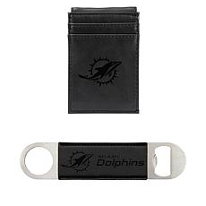 Officially Licensed NFL Wallet and Bar Blade Gift Set