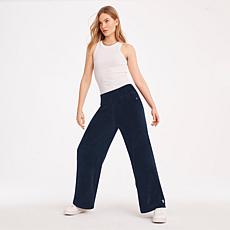 Officially Licensed NFL Women's Demi Velour Knit Pant by DKNY Sport