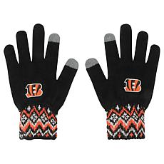 Officially Licensed NFL Women's Elsa Knit Gloves by '47 Brand