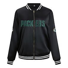 Officially Licensed NFL Women's Full-Zip Bomber Jacket