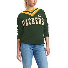 Tommy Hilfiger Mens Green Bay Packers Knit Sweater, Green, Medium