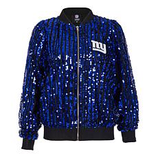 Officially Licensed NFL Women's Sequin Jacket from Fabgating by Cucé