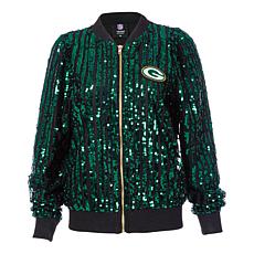 Officially Licensed NFL Women's Sequin Jacket from Fabgating by Cucé