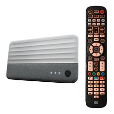 One For All 4K Antenna w/Essential 8 Universal Remote & Voucher Bundle
