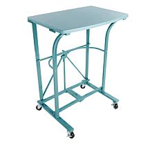 Origami Folding Steel Trolley Table