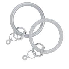 Oventure® Set of 2 Silicone Big O® Key Rings 