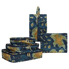 Patricia Nash 5-piece Travel Cube Set