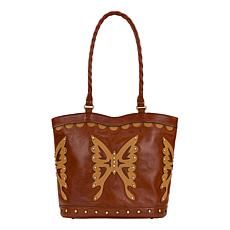 Patricia Nash Malta Leather Satchel