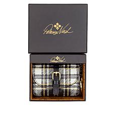 Patricia Nash Mini Torri Leather Key Fob in Gift Box