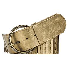 Patricia Nash Resena Leather Stretch Belt