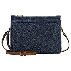 Patricia Nash Yvette Denim Clutch Crossbody Bag